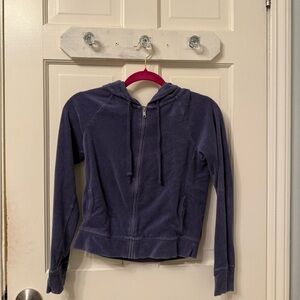 Purple Zip-Up Hoodie